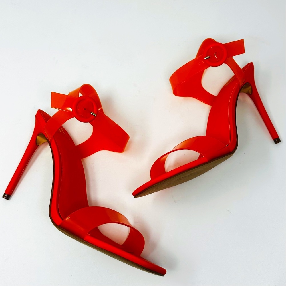 Jlo Frani Orange Stiletto Heels